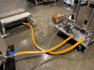 Final set-up of custom Mobile Dual-Stage Filtration