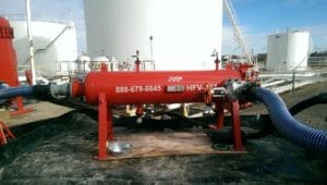 Particulate pre-filter at liquid terminal