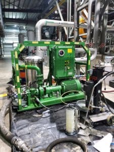 High-Velocity Flushing Skid