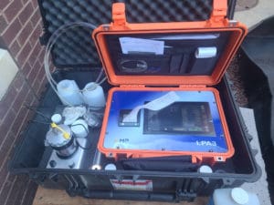 In-line digital particle counter